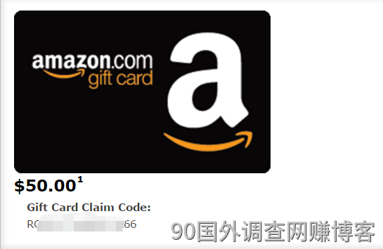 国外调查网赚培训资源站点三可以提现amazon gift card