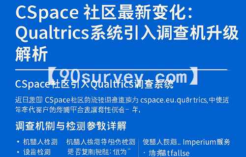 CSpace社区最新变化：Qualtrics系统引入与调查机制升级解析