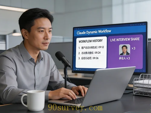 Claude动态工作流用户线上访谈招募
