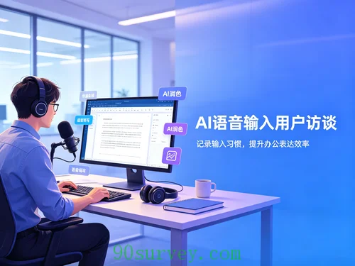 AI语音输入用户线上访谈