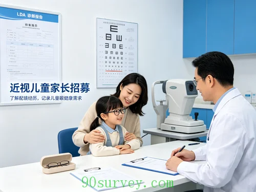 近视儿童家长招募