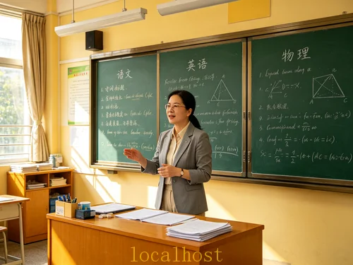 公立学校高中老师线下访谈