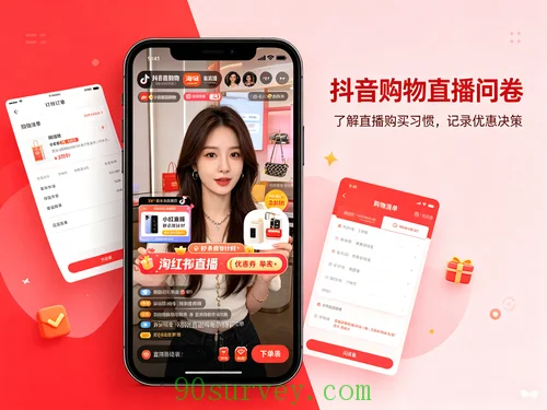 抖音购物直播用户问卷