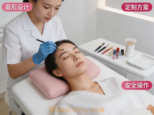 纹眉体验招募（女生）