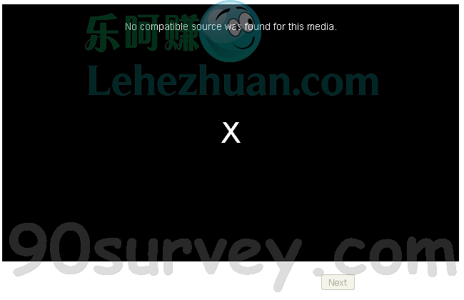 问卷中的视频无法加载且不看完不能点下一步怎么办
