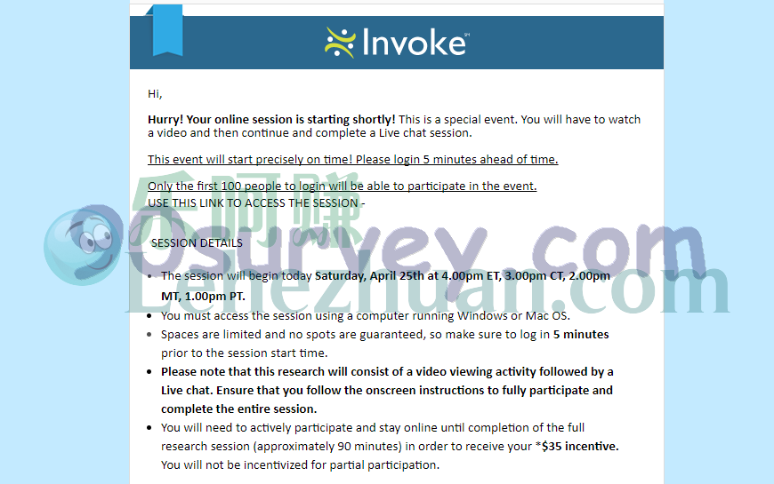 invoke定时定点在线讨论90分钟奖励35美元paypal invoke定时定点在线讨论90分钟奖励35美元paypal
