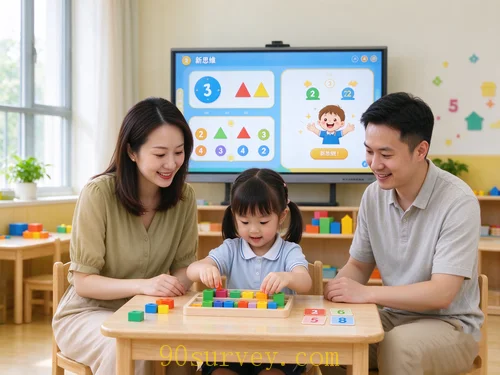 幼儿园中班新思维课程测试