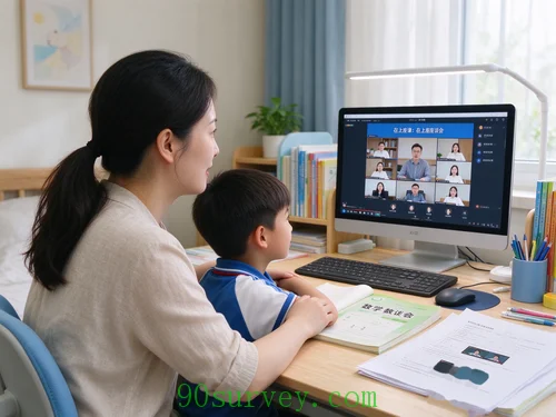 小学生家长数学课程座谈会