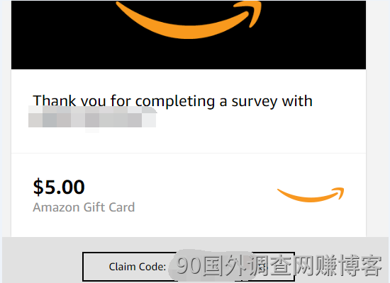 2018 年，国外调查资源站 Amazon 礼品卡到账 5000 多美元的收款记录截图