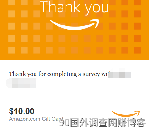 2018 年，国外调查资源站 Amazon 礼品卡到账 1 万多美元的收款记录截图