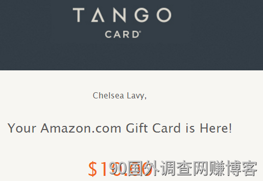 2019 年，Tango Card 的使用方法说明