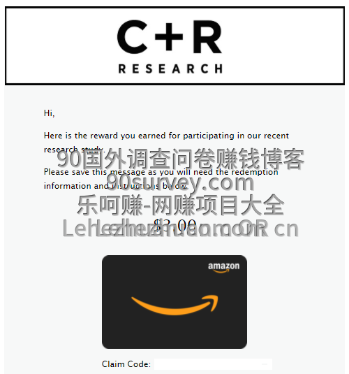 2020 年 9 月做国外问卷调查赚钱的记录